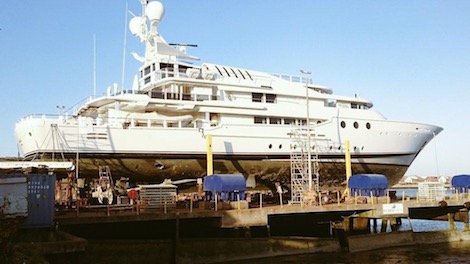 Image for article Burgess Marine to refit Lord Sugar's 'Lady A'